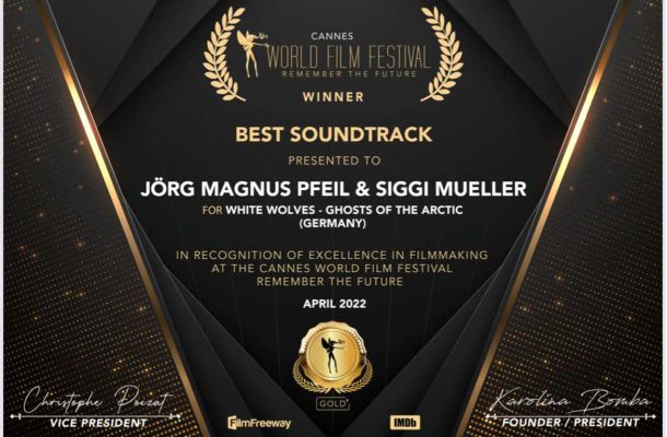 Cannes World Film Festival Winner Best Soundtrack
