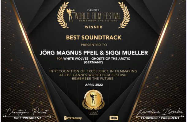 Cannes World Film Festival Winner Best Soundtrack